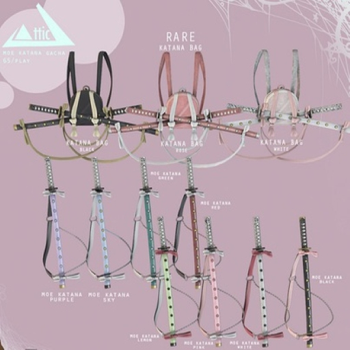 -ATTIC- Moe Katana Green