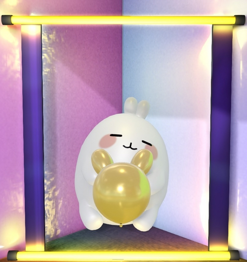**O::U::T** LIGHT BUNNY  GOLD HUG PFR 