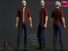 Full Perm Brown Leather Combat Work Boots For Legacy Belleza Jake Slink Male Signature Gamit Classic Body