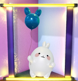 **O::U::T** LIGHT BUNNY  BALLOON BLUE PBR 