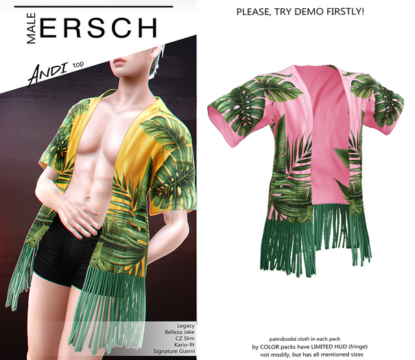 ERSCH - Andi Top -pink-