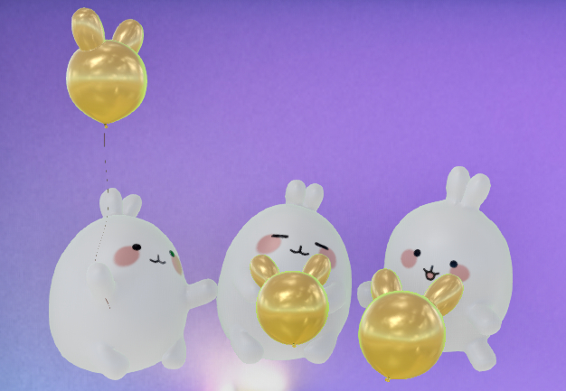**O::U::T** LIGHT BUNNY GOLD FATPACK PBR 