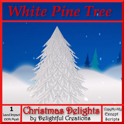 Pine Tree White