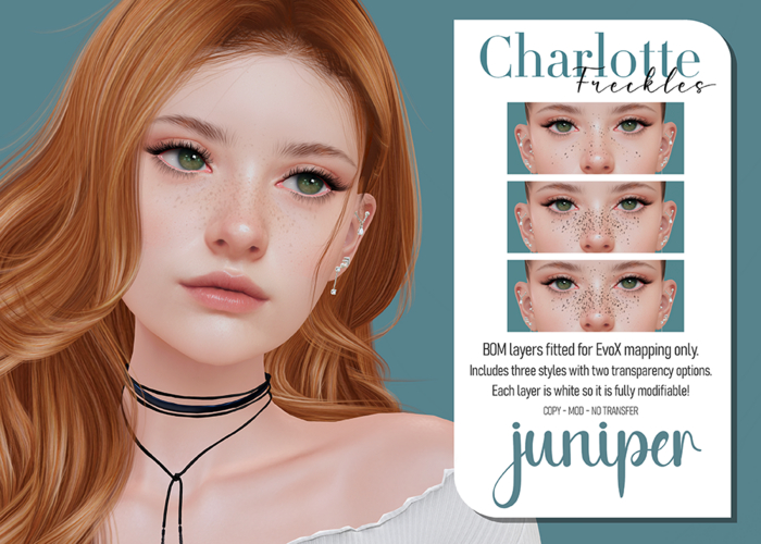 .:. Juniper .:. Charlotte Freckles