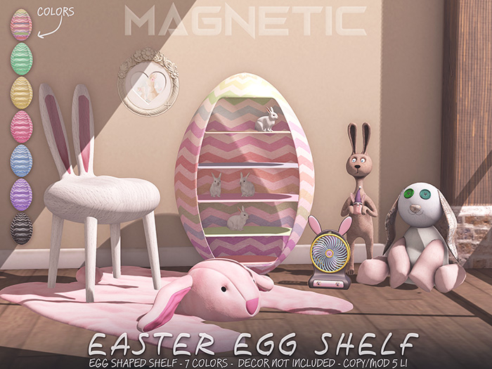 Magnetic - Easter Egg Shelf
