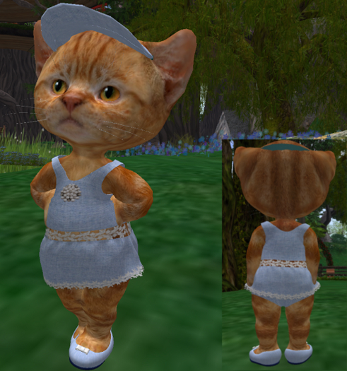 Dinkie Linen and Lace sky