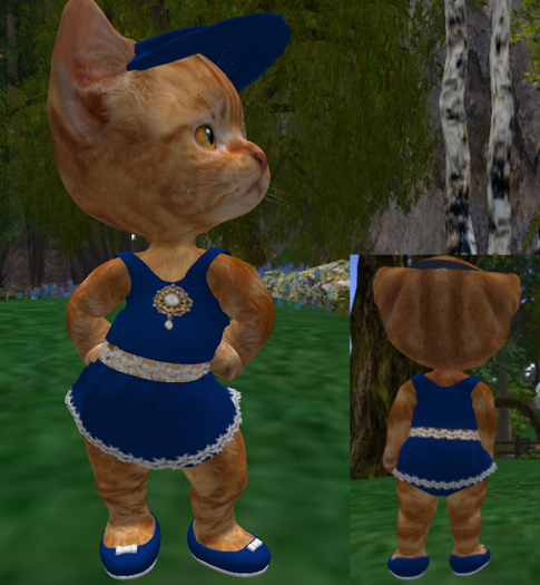 Dinkie Linen and Lace royal