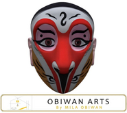 Red Tiger Spirit Ceremonial Mask