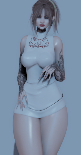 Ingreme - Viena Dress Cat