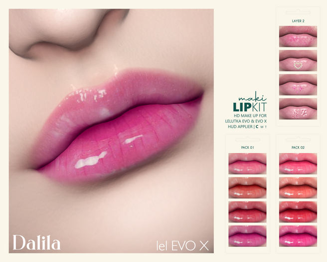 Dalila Maki Lip Kit