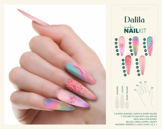 Dalila Maki Nail Kit