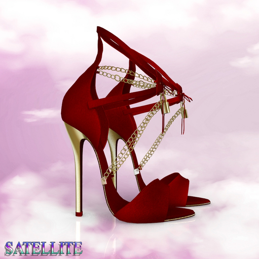 Red Locket Stiletto Maitreya