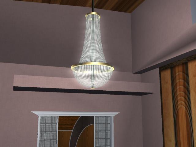 Beautiful Diamond-Cut Chandelier 2