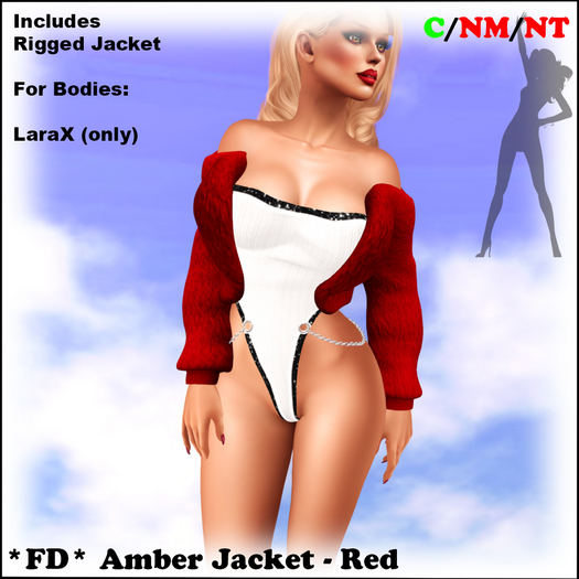 *FD* Amber Jacket [Boxed] Red