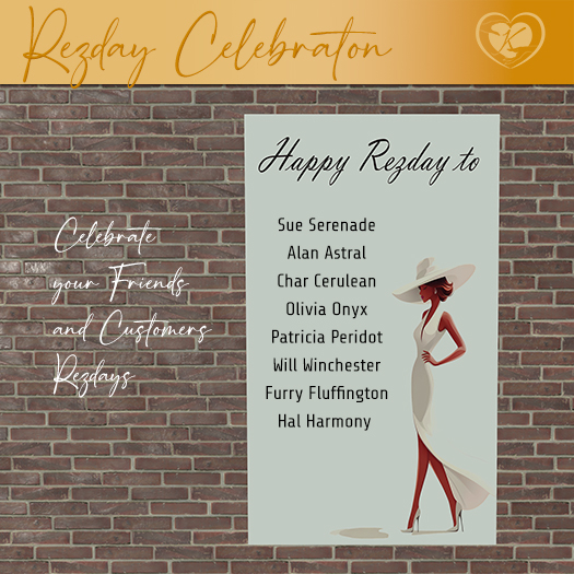 Kate's Creations - Rezday Celebration Sign