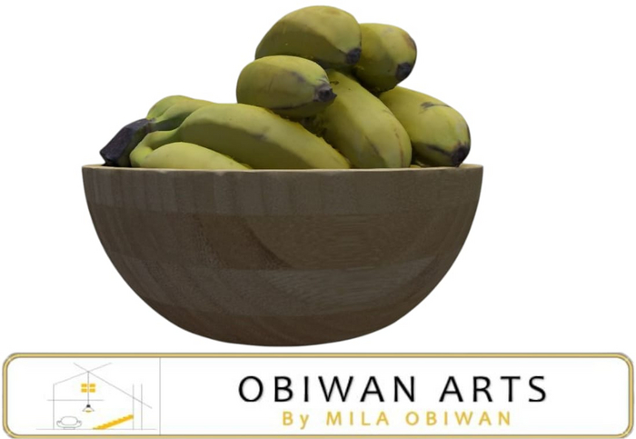 Banana Bowl Tropical Fruit