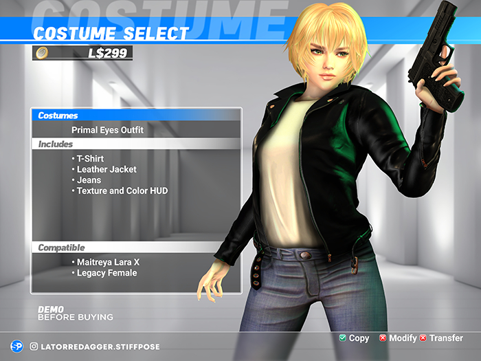 SM - Primal Eyes Outfit