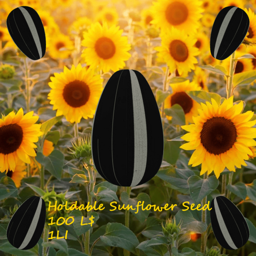 Holdable Sunflower Seed