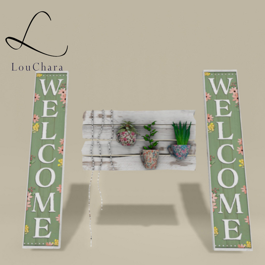 LouChara April Wall Decor 