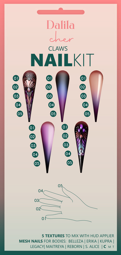 Dalila Cher Claws Nail Kit