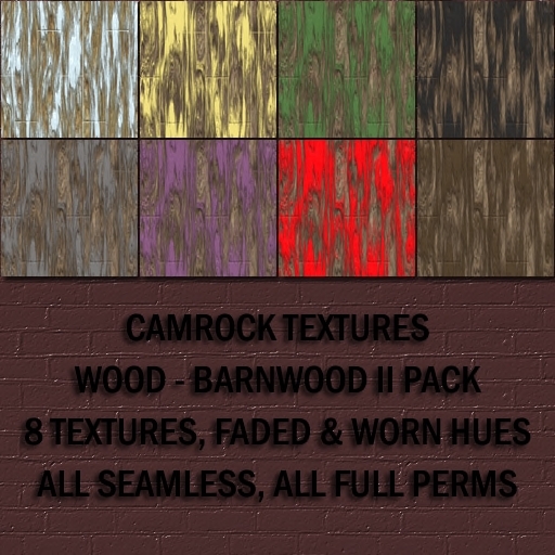 CamRock Textures Wood - Barnwood Pack II