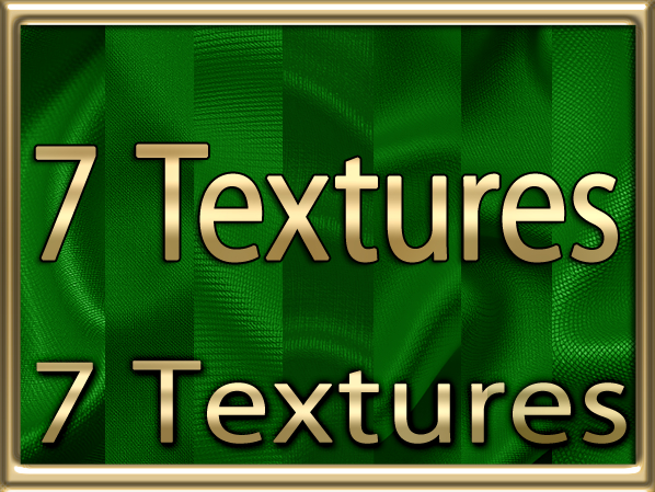 Zoy Texture [ 7 Green Radiant Weave ] 7 Textures