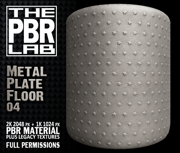 The PBR Lab - Metal Plate Floor 04