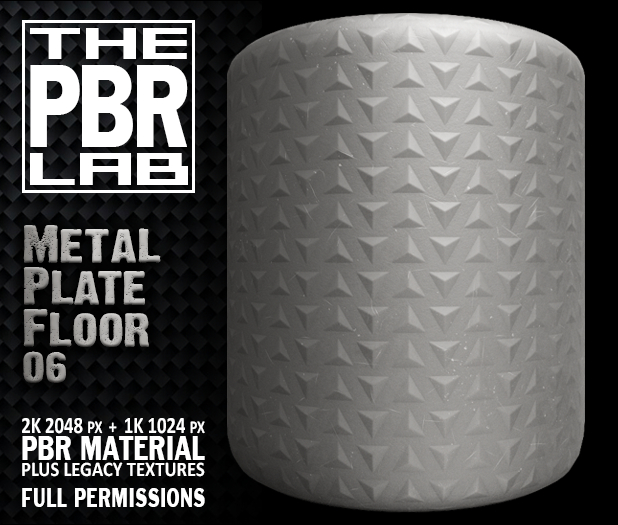 The PBR Lab - Metal Plate Floor 06