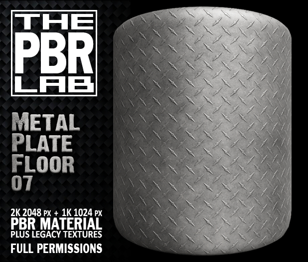 The PBR Lab - Metal Plate Floor 07