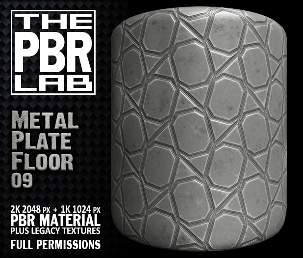 The PBR Lab - Metal Plate Floor 09