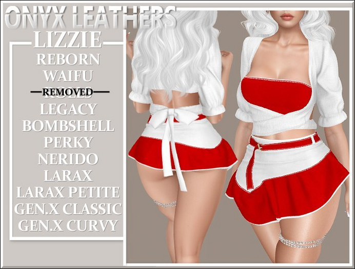 Lizzie Outfit - Red
