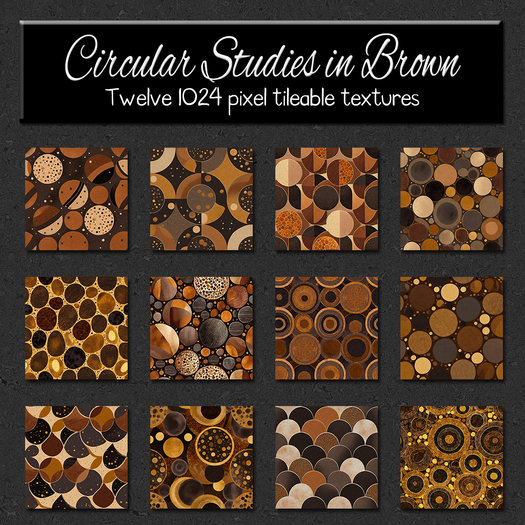 *Wallflowers* Circular Studies In Brown
