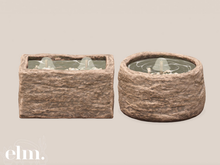 Elm. Kessia Fountain [Brown]