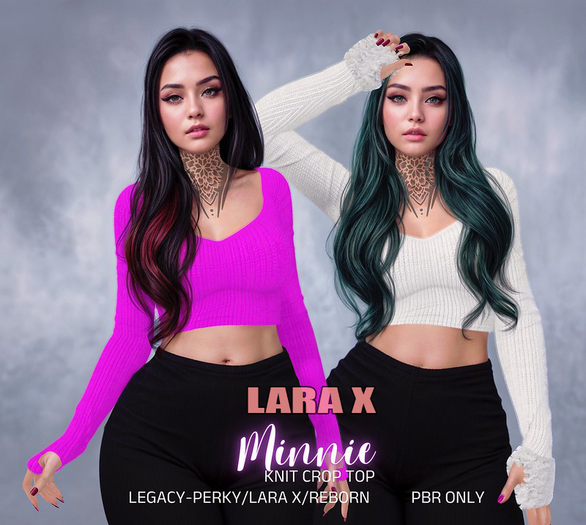 Angel's Minnie Crop Top-LARA X