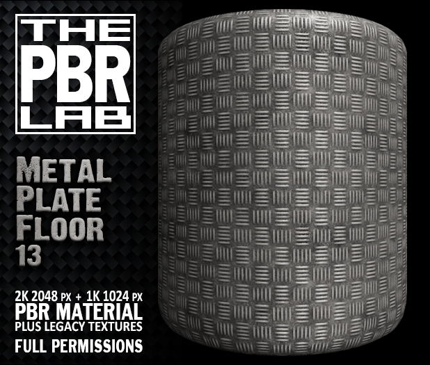 The PBR Lab - Metal Plate Floor 13