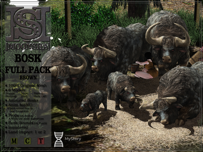 [MoonSha] Bosk Brown - FULL PACK