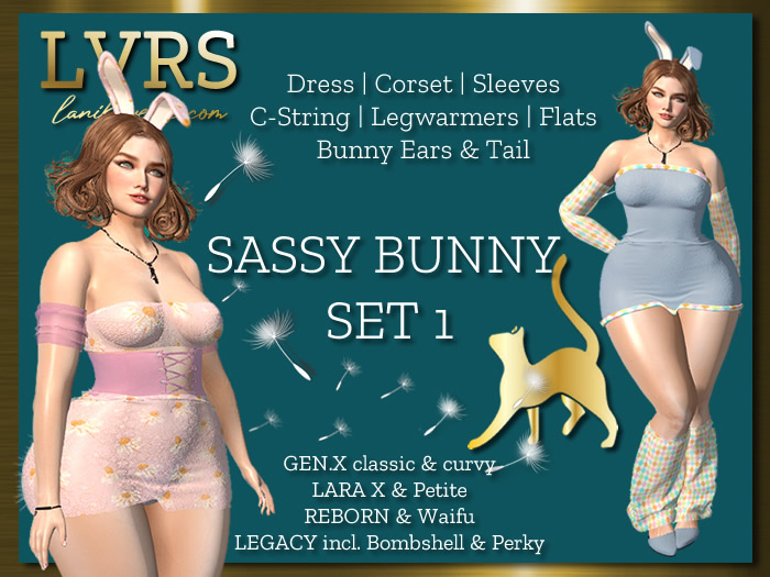 [LVRS] SASSY BUNNY - SET 1 V1.0