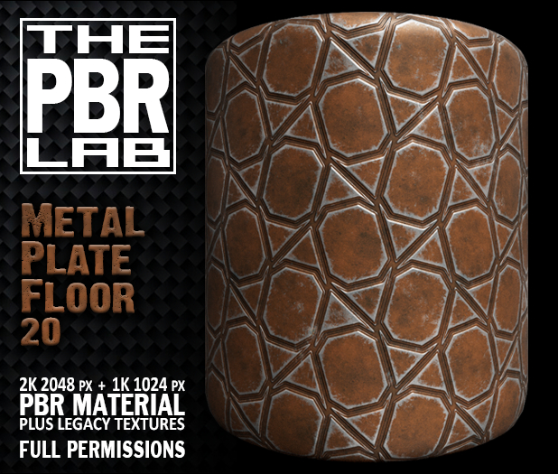 The PBR Lab - Metal Plate Floor 20