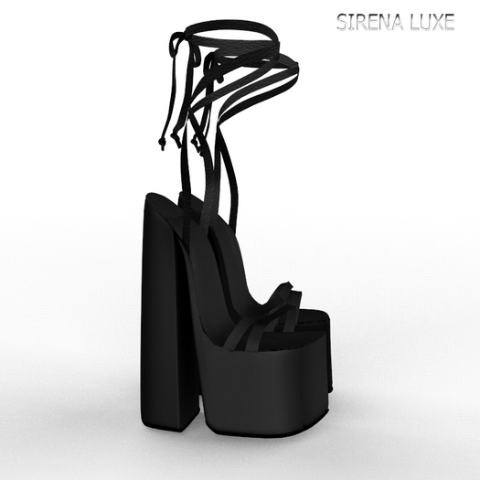 Black Summer Heels