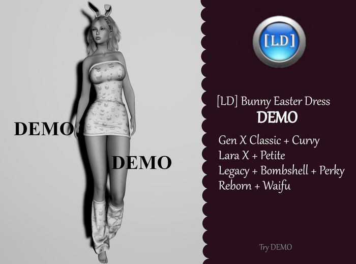 DEMO [LD] Bunny Easter Dress