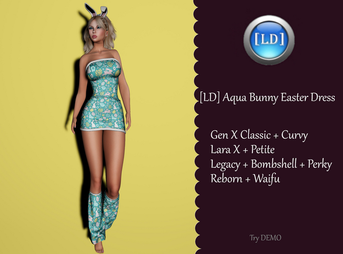 [LD] AQUA Bunny Easter Dress