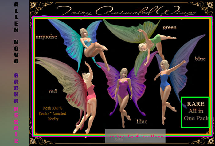 !Skifija Fairy Butterfly Wings (RARE) - SALE ! !
