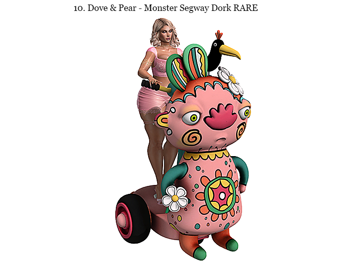 10. Dove & Pear - Monster Segway Dork RARE