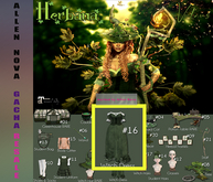 16. Green Witch Dress - VULNUS - SALE !