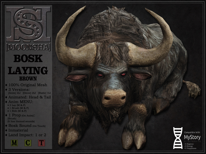 [MoonSha] Bosk Laying - Brown