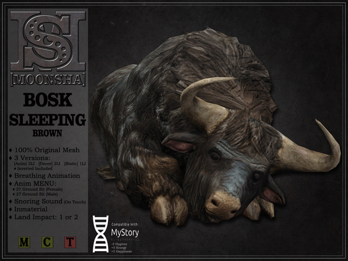 [MoonSha] Bosk Sleeping - Brown