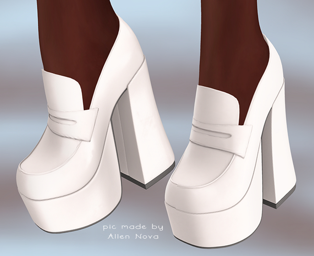 11.MY BAGS by Mila Blauvelt My Lulu Shoes-Maitreya  WHITE - SALE !