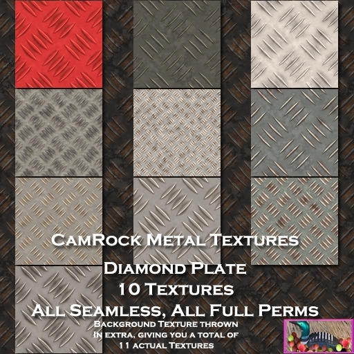 CamRock Textures Metal - Diamond Plate