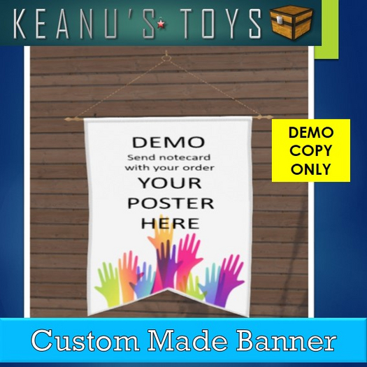Made to Order Banner Demo 3D Mesh