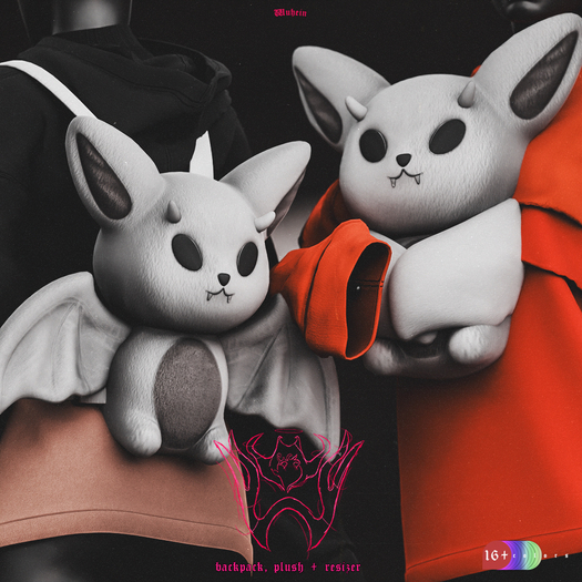 Wuhein - Vampir Backpack [white]